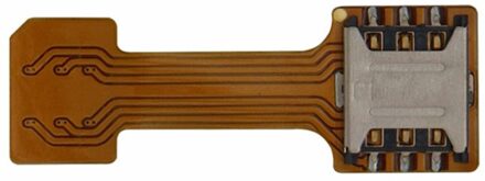 1Pcs Universele Hybrid Sim Card Slot Dual Sim Card Adapter Micro Extender Nano Nano Voor Android Telefoon Voor