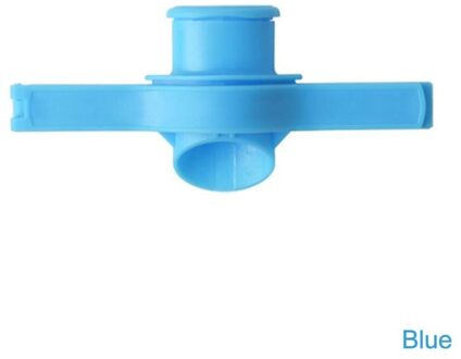 1Pcs Upgrade Materiaal Herbruikbare Voedsel Opslag Afdichting Klem Pakket Sealer Met Ontlading Nozzle Plastic Zak Clip Gereedschap 12*5.5Cm blauw