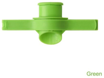 1Pcs Upgrade Materiaal Herbruikbare Voedsel Opslag Afdichting Klem Pakket Sealer Met Ontlading Nozzle Plastic Zak Clip Gereedschap 12*5.5Cm groen