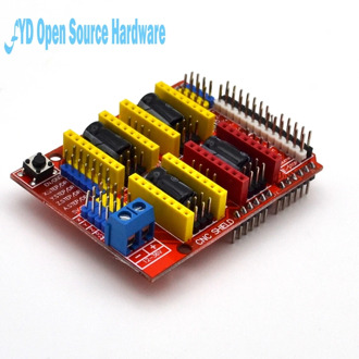 1PCS V3 Engraver 3D Printer CNC Shield Expansion Board A4988 Driver