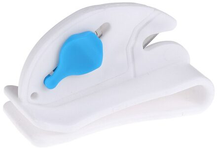 1Pcs Vaste Op Riem Ballon Blade Cut Ballon Lint Cutter Ballon Gereedschappen Lint Supply Producten Blauw En Wit