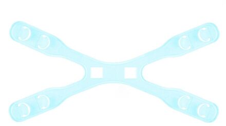 1Pcs Verstelbare Anti-Slip Masker Oor Uitbreiding Masker Haak Voorkomen Oor-Trekken Verstelbare Masker Rope Extension Gesp blauw