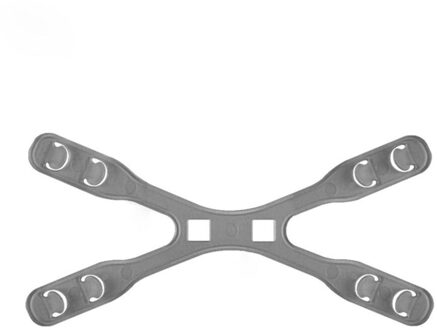 1Pcs Verstelbare Anti-Slip Masker Oor Uitbreiding Masker Haak Voorkomen Oor-Trekken Verstelbare Masker Rope Extension Gesp zwart