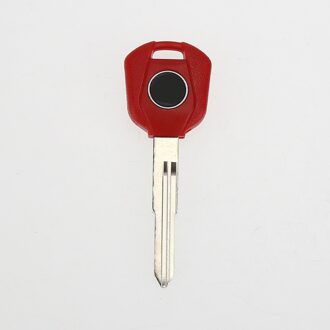 1Pcs Vervangen Tranponder Key Case Motorfiets Key Blanks Voor Honda Motorfiets Universele Sleutel Embryo Motor Accessoires Rood