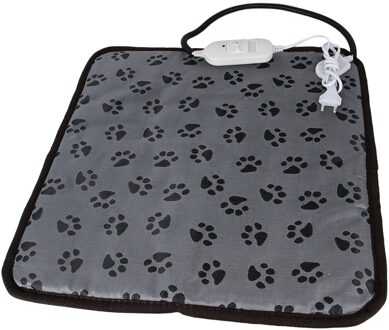 1pcs Verwarming Pad Footprint Praktische Elektrische Deken Heater Mat Dierbenodigdheden Warmer Verwarming Pad voor Kat Hond A30