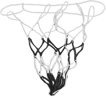 1Pcs Voetbal Basketbal Bal Training Mesh Netto Zak Slijtvaste Voetbal Tas zwart