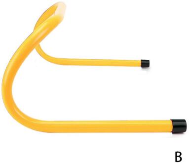 1Pcs Voetbal Gaelic Hindernis Hindernissen Training Practise Apparatuur Barrières Frame Voetbal Obstakel Rack Voetbal Training Accessoires geel