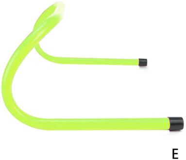 1Pcs Voetbal Gaelic Hindernis Hindernissen Training Practise Apparatuur Barrières Frame Voetbal Obstakel Rack Voetbal Training Accessoires groen