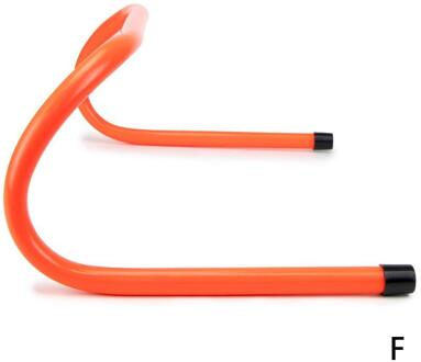 1Pcs Voetbal Gaelic Hindernis Hindernissen Training Practise Apparatuur Barrières Frame Voetbal Obstakel Rack Voetbal Training Accessoires oranje