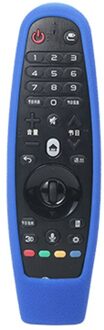 1Pcs Voor Lg AN-MR600 AN-MR650 AN-MR18BA MR19BA MR20GA Magic Afstandsbediening Gevallen Siliconen Beschermhoes Schokbestendig Gevallen blauw