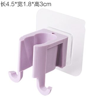 1Pcs Wandmontage Mop Organizer Houder Borstel Bezem Hanger Thuis Opslag Rek Badkamer Zuig Opknoping Pijp Haken 2