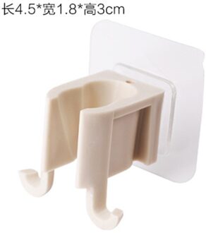 1Pcs Wandmontage Mop Organizer Houder Borstel Bezem Hanger Thuis Opslag Rek Badkamer Zuig Opknoping Pijp Haken 4