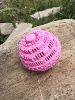 1Pcs Wasserij Schoonmaken Bal Geen Wasmiddel Kleding Wasmachine Wassen Bal Fysieke Wasserette Bal Magische Decontaminatie Schoon Bal Roze