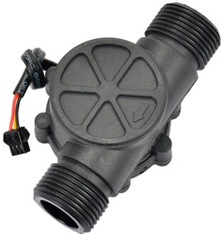1Pcs Water Flow Sensor DN25 DC3.5-24V 1 Inch 2-100L/Min Hall Flowmeter Warmtepomp Boiler Flow Meter schakelaar Teller