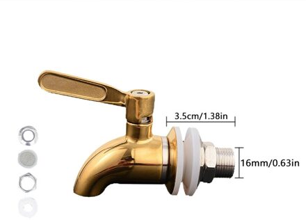1Pcs Water Kraan Waskolf Keuken Kraan Saving Tap Rvs Drank Water Dispenser Wijn Vat Kraan Sap Tap 03
