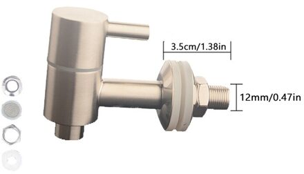 1Pcs Water Kraan Waskolf Keuken Kraan Saving Tap Rvs Drank Water Dispenser Wijn Vat Kraan Sap Tap 06