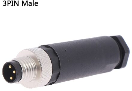 1Pcs Waterdichte 3pin 4 Pin M8 Sensor Connector Male & Female Plug Rechte Hoek Schroefdraad Koppeling