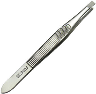 1Pcs Wenkbrauw Nose Hair Clip Tweezer Remover Rvs Pincet Shape Tool Wenkbrauw Pincet Voor Mannen Vrouwen