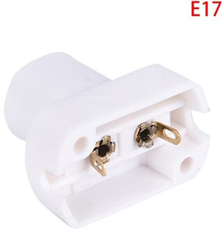 1Pcs White Vierkante Lamp Houder Voor E17 E14 Led-lampen Aging-Test Licht Base Lamphouder