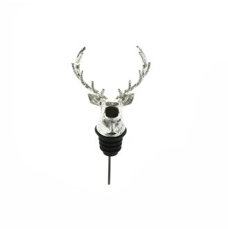 1Pcs Wijn Fles Sealer Kurk Schenker Stopper Antler Stag Rode Wijn Herten Hoofd