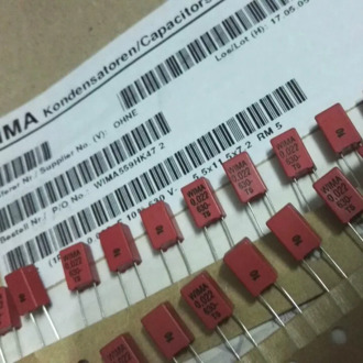 1pcs WIMA MKP2 5MM Polypropylene film capacitor MKP-2 2200PF 630V 0.015UF 0.1UF 10NF 0.068UF 250V 22nF/630V 3300PF 100V P5