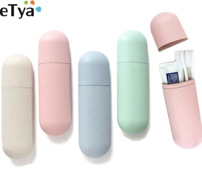 1PCS Women Men Travel Toothbrush Cover Holder Bag Toothbrush Protect Storage Box Travel Packing Organizers