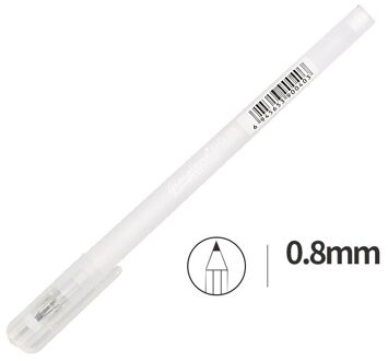 1Pcs Zwart Schetsboek Hardcover Dagboek Diy Blank Zwart Papier 60Sheets Notepad School Office Supply wit Pen 1stk