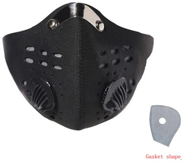 1pcst With 1 Filters Exhaust Valves Half Face Reusable Dustproof Respirator Mascarillas Soft and Breathable In Hot Sell New