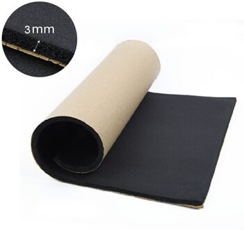 1Roll 200Cm X 50Cm Auto Geluidsisolatie Deadening Auto Vrachtwagen Anti-geluid Geluidsisolatie Katoen Warmte gesloten Cel Schuim 3Mm-10Mm Rood