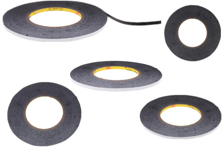 1Roll Black LCD Touch Screen Display Repair Double Sided Widely Use Adhesive Tape for Smartphone Tablet(5MM*50M)