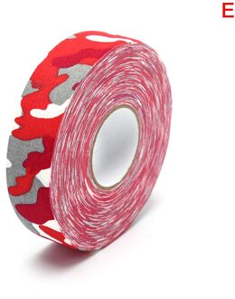 1Roll Hockeystick Tape Multipurpose Kleurrijke Sport Veiligheid Katoenen Doek Verbetert Ice Hockey Badminton Golf Tape 2.5Cm * 25M