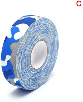 1Roll Hockeystick Tape Multipurpose Kleurrijke Sport Veiligheid Katoenen Doek Verbetert Ice Hockey Badminton Golf Tape 2.5Cm * 25M