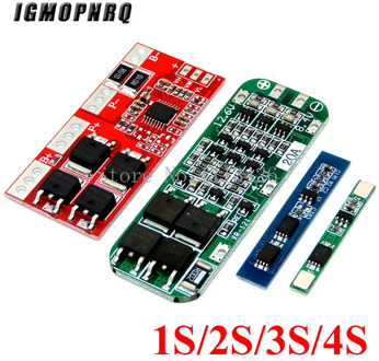 1S 2S 3S 4S 3A 20A 30A Li-ion Lithium Battery 18650 Charger PCB BMS Protection Board For Drill Motor Lipo Cell Module