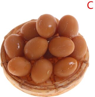 1Set 1:12 Schaal Poppenhuis Miniatuur Accessoires Keuken Voedsel Mini Ei Met Ei Manden Voor Poppenhuis Koken Spel voedsel