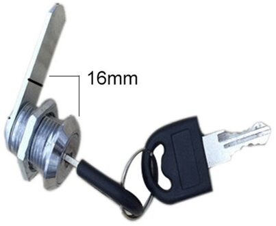 1Set 16/20/25/30Mm Mailbox Sloten Ladekast Lock Toetsen Buisvormige cam Cilindersloten Voor Safebox Bestanden G192031