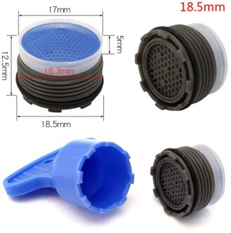 1Set 16.5-24Mm Buitendraad Water Saving Tap Beluchter Kraan Bubble Keuken Wastafel Kraan Accessoires Badkamer 18.5mm