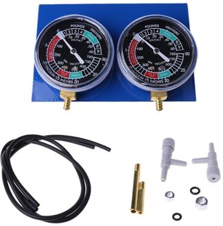 1Set 2Xmotorcycle Carburateur Vacuüm Gauge Balancer Synchro Tool Met Slang Connector Kit Motor Accessoires