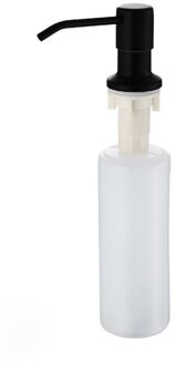 1Set 300Ml Capaciteit Fles Zeepdispenser Rvs Badrandcombinaties Keuken Schotel Zeep Dispensers Sink Pomp