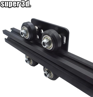 1set 3D Printer parts Openbuilds V gantry plat set special slide plate pulley for 2020 /2040 V-slot aluminum profiles wheels