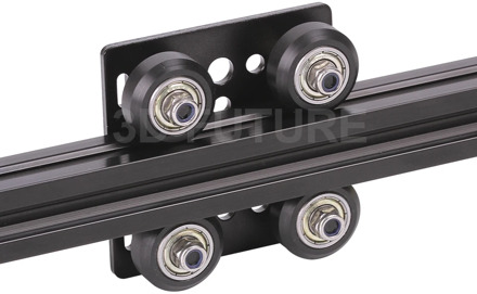 1set 3D Printer parts Openbuilds V gantry plat set special slide plate pulley for 2020 /2040 V-slot aluminum profiles wheels