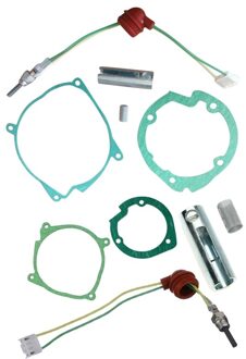 1Set 5Pcs Auto Air-Ruwe Olie Pakkingen Theepot + 12V Keramische Glow Plug Voor Air-ruwe Olie Kachel Vergelijkbaar Webasto 2kw