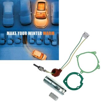 1Set 5Pcs Auto Air-Ruwe Olie Pakkingen Theepot + 12V Keramische Glow Plug Voor Air-ruwe Olie Kachel Vergelijkbaar Webasto