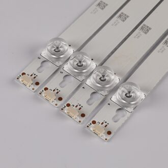 1Set = 8 Stuks (4A + 4B) Led Backlight Strips (8) stuks Voor Tcl 55d2900 4C-LB5504-HR / 4C-LB5505-HR 55S405LEAA 55S405TKAA