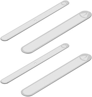 1Set Adhesive Magnetische Metalen Plaat Pen Stickers Cover Houder Grip Voor Apple Potlood 2nd Accessoires