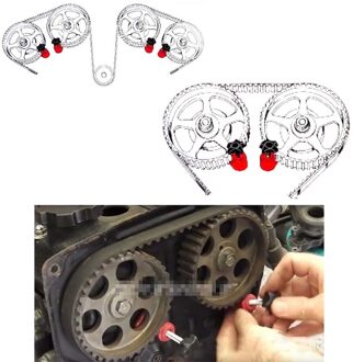 1Set Auto Cam Nokkenas Lock Holder Tool Auto Motor Timing Locking Tool Kit Versnellingen Klemmen Professionele Parts Auto Accessorie