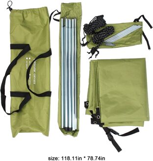 1Set Auto Onderdak Schaduw Camping Side Auto Dak Tent Luifel Waterdicht Uv Draagbare Camping Tent Automobiel Rooftop Regen luifel 300x200cm