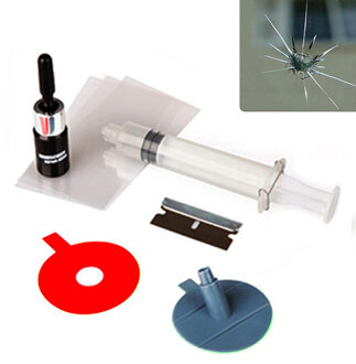 1Set Auto Styling Voorruit Reparatie Kit Autoruit Glas Kras Crack Herstellen Reparatie Diy Tool Car Window Screen Polijsten
