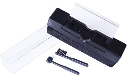 1Set Carbon Fiber Fluwelen Anti Statische Borstel Voor Lp Vinyl Records Gereedschap 24BB