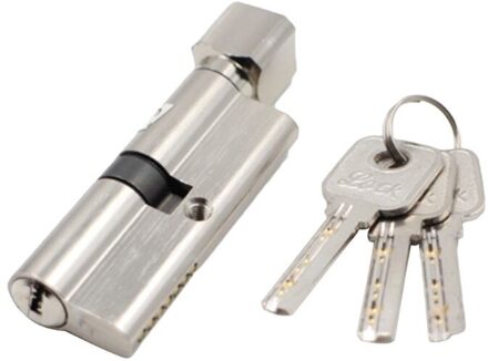 1Set Deur Cilinder Lock Anti-Diefstal Entree Metalen Deurslot Met 3 Sleutels Voor Thuis R9UF