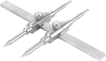 1Set Dual Tip Stainless Steel Lens Spanner Wrench Opening Tool for DSLR Cameras D2TE